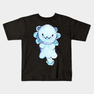 Happy axolotl to cuddle Kids T-Shirt